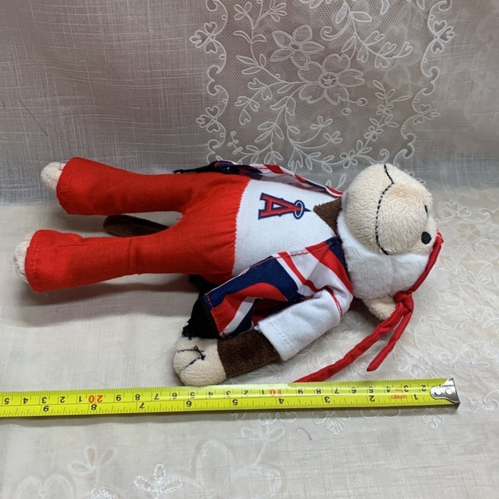 70's Hippy fringe Rally monkey plush 10" Los Angeles Angel's baseball - Picture 3 of 7